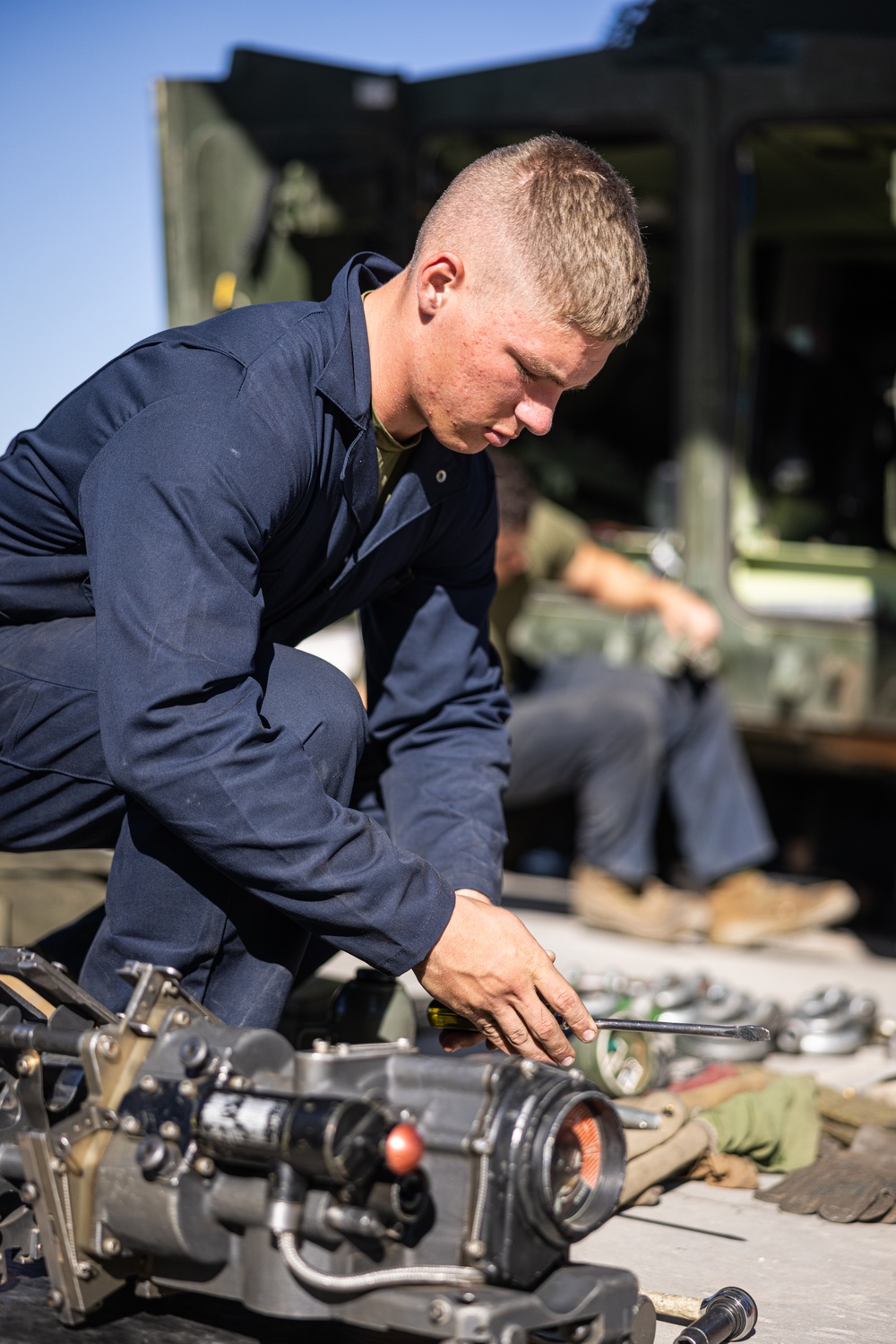 3rd LAR conducts Joint Limited Technical Inspection during 2024 Bushmaster Challenge