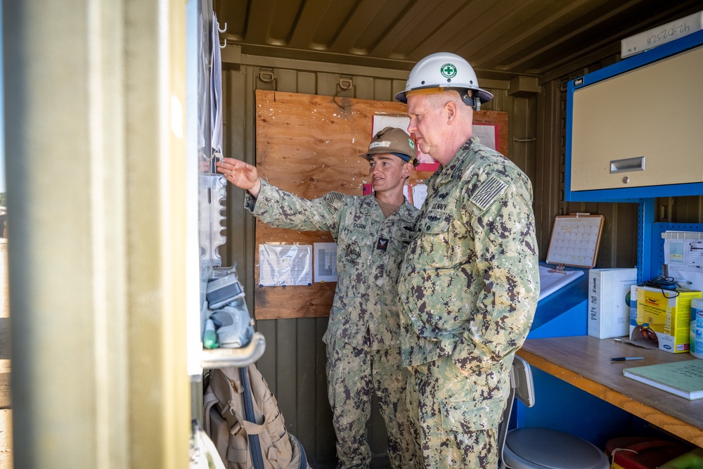 Chief of Civil Engineers visits NMCB-3