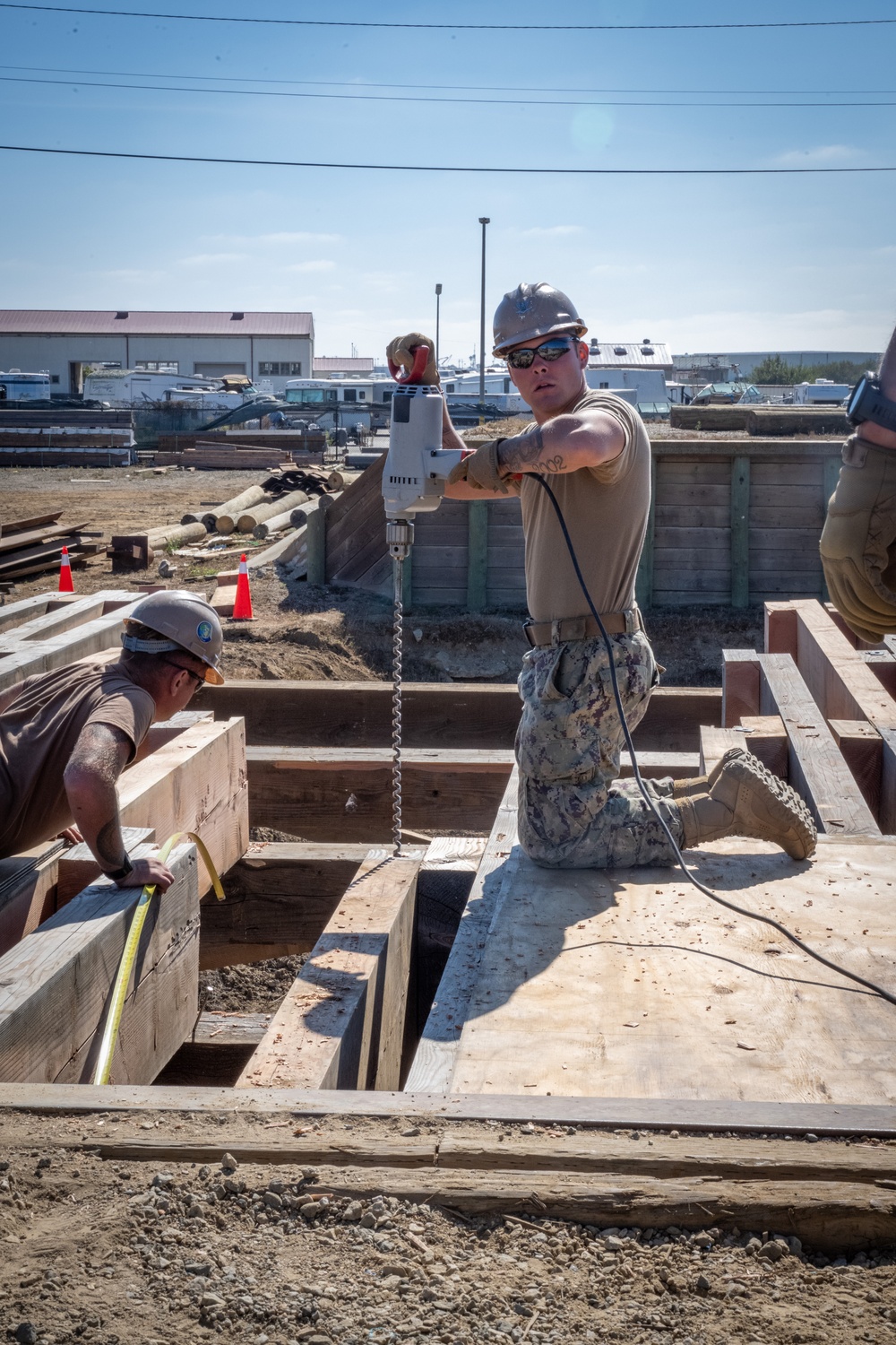 Chief of Civil Engineers visits NMCB-3