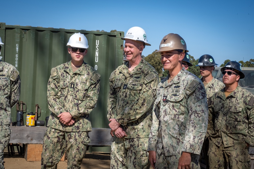 Chief of Civil Engineers visits NMCB-3