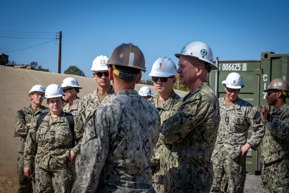Chief of Civil Engineers visits NMCB-3