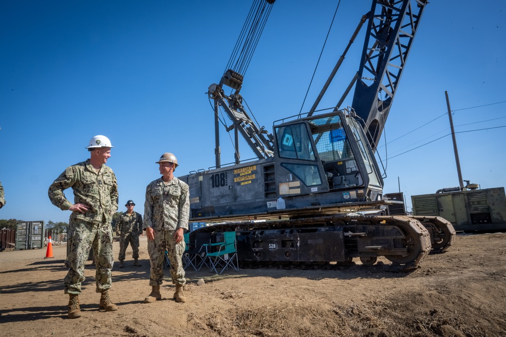 Chief of Civil Engineers visits NMCB-3