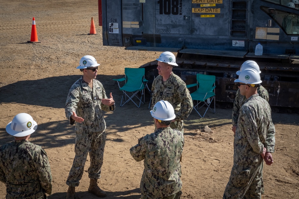 Chief of Civil Engineers visits NCG-1