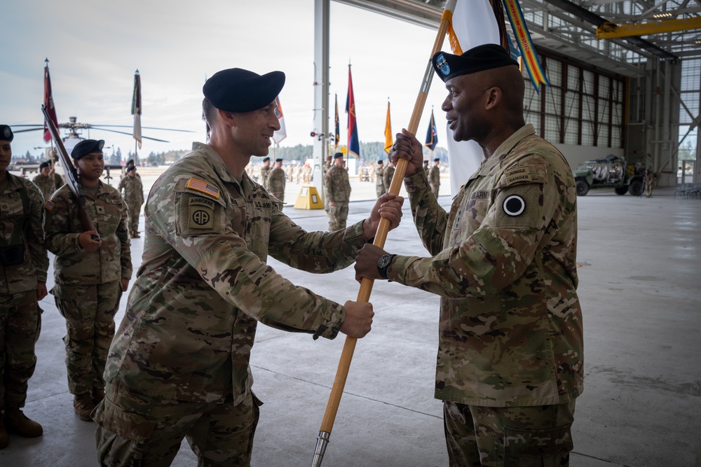 America's First Corps Change of Command 2024