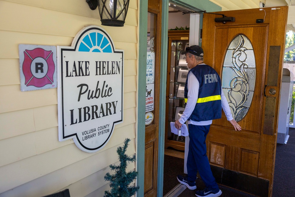 FEMA Disaster Survivor Assistance Teams in Lake Helen