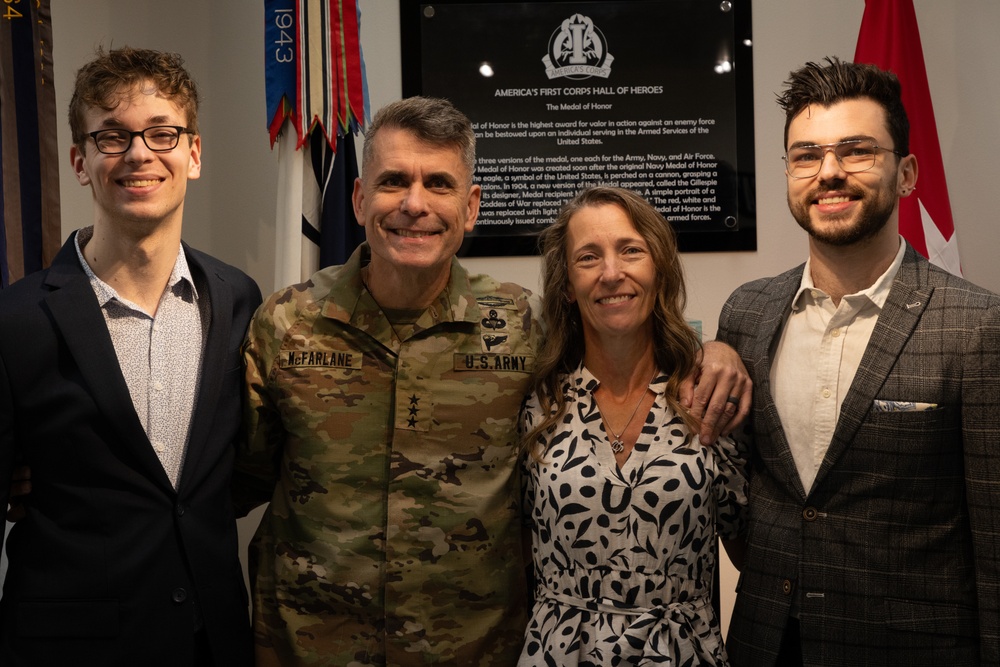 Lt.Gen.McFarlane Promotion