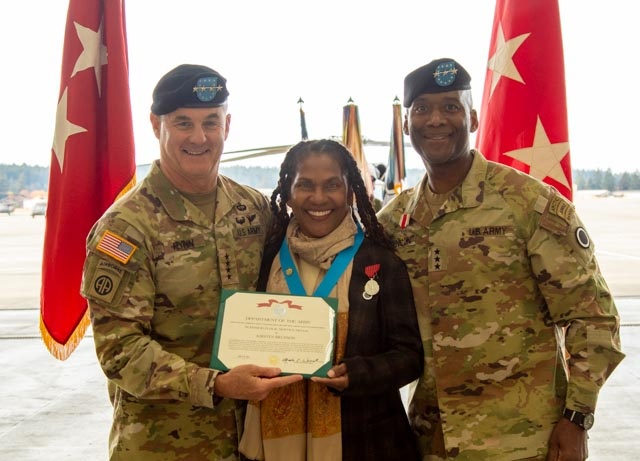 America's First Corps Change of Command 2024
