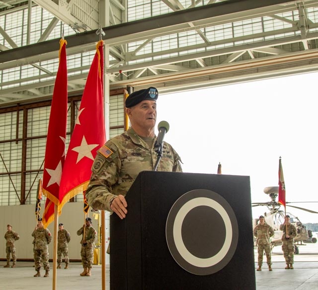 America's First Corps Change of Command 2024