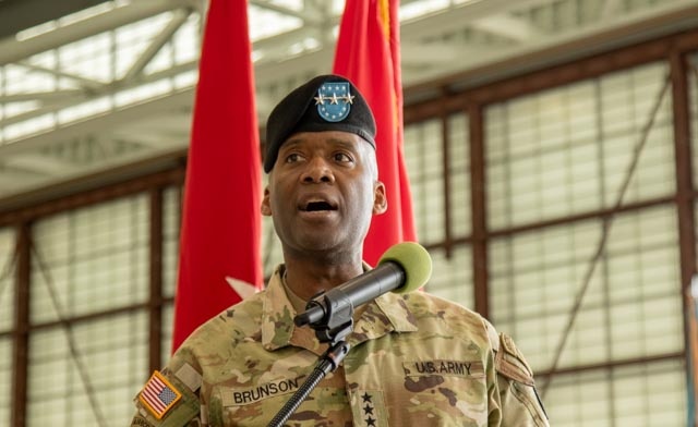 America's First Corps Change of Command 2024