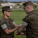 12th MLR Marine Enters the Staff Noncommissioned Officer Ranks and Reenlists