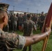 12th MLR Marine Enters the Staff Noncommissioned Officer Ranks and Reenlists