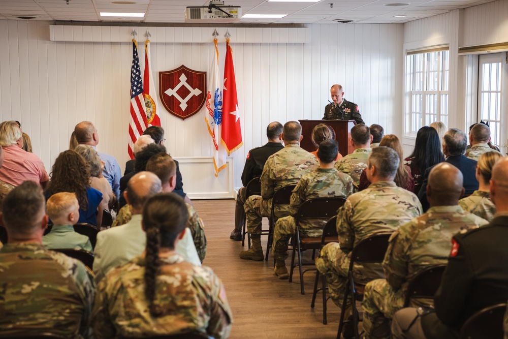 Col. Richardson Promotion Ceremony