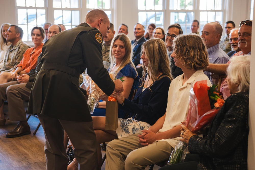 Col. Richardson Promotion Ceremony