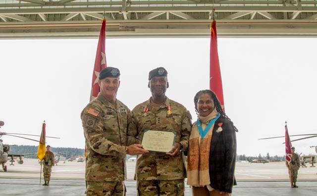 America's First Corps Change of Command 2024