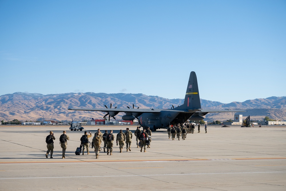 Green Flag West Departure