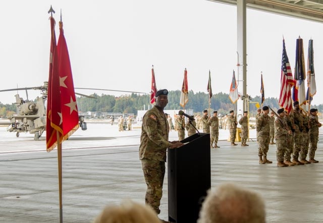 America's First Corps Change of Command 2024