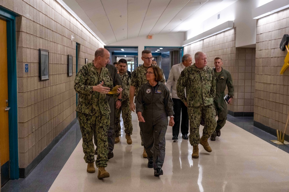 CNO Visits Naval Air Station Pensacola