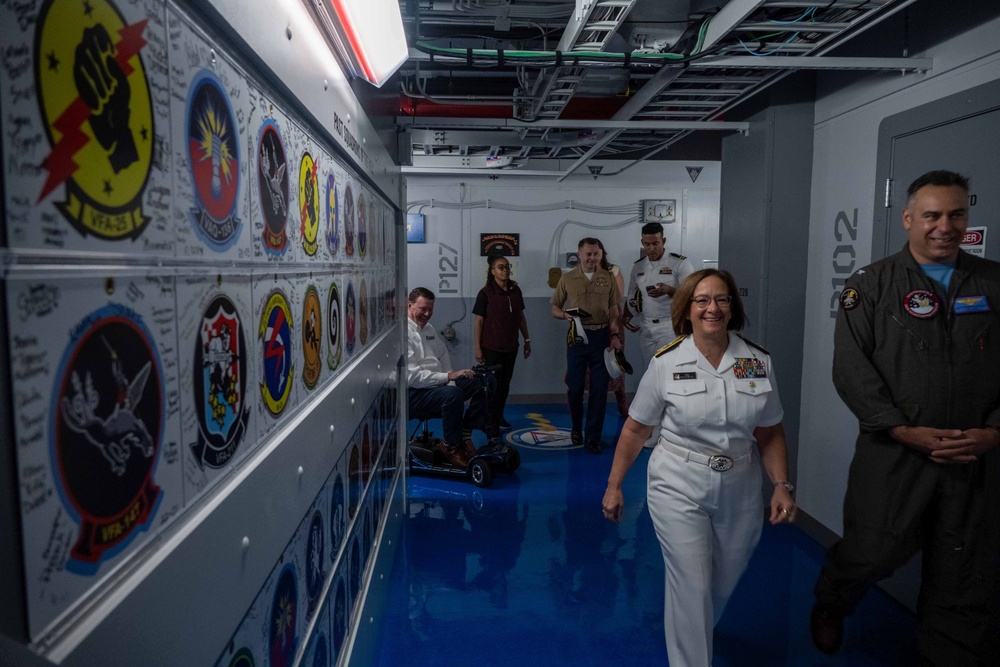 CNO Visits Naval Air Station Pensacola