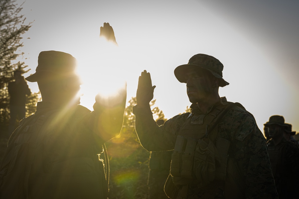 KS25 | 12th MLR Marine Reenlistment at Yausubetsu Maneuver Area