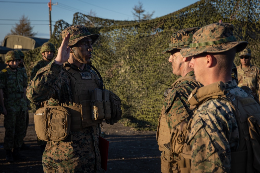 KS25 | 12th MLR Marine Reenlistment at Yausubetsu Maneuver Area