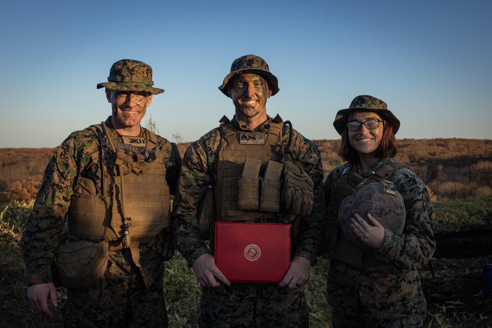 KS25 | 12th MLR Marine Reenlistment at Yausubetsu Maneuver Area