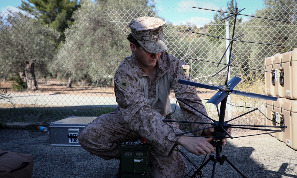 CLB 24, 24th MEU (SOC) Set Up Satellite Communications in Larnaca, Cyprus