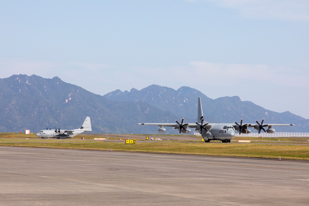 KS25 | Marine KC-130Js provide transportation during Keen Sword 25