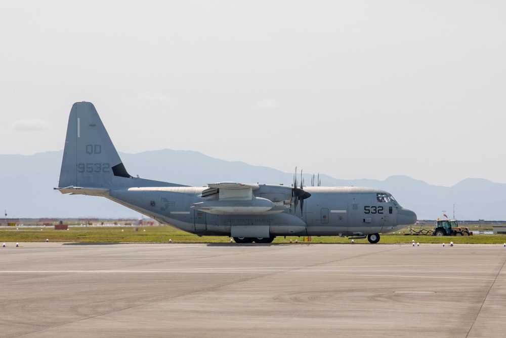 KS25 | Marine KC-130Js provide transportation during Keen Sword 25