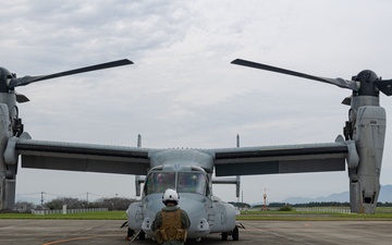 KS25 | VMM-265 takes off from JGSDF Camp Takayubaru for low-altitude training