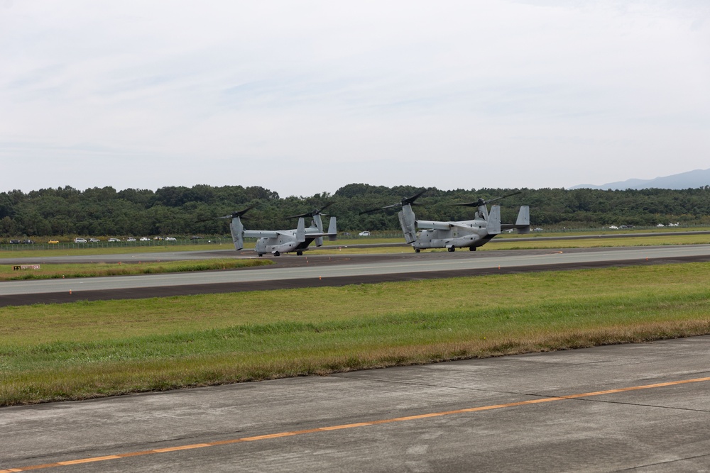 KS25 | VMM-265 takes off from JGSDF Camp Takayubaru for low-altitude training