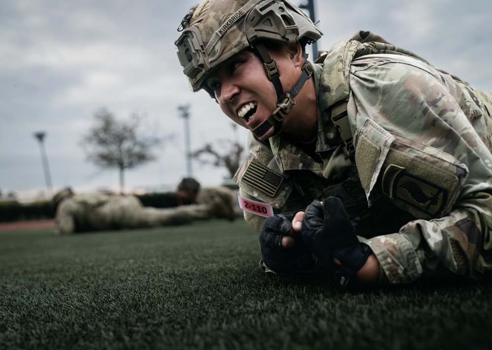 E3B Physical Fitness Assessment, 173rd Airborne Brigade