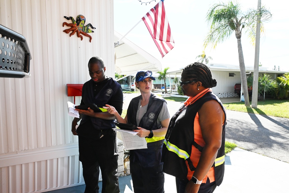 FEMA Disaster Survivor Assistance Teams Canvass Neighborhoods