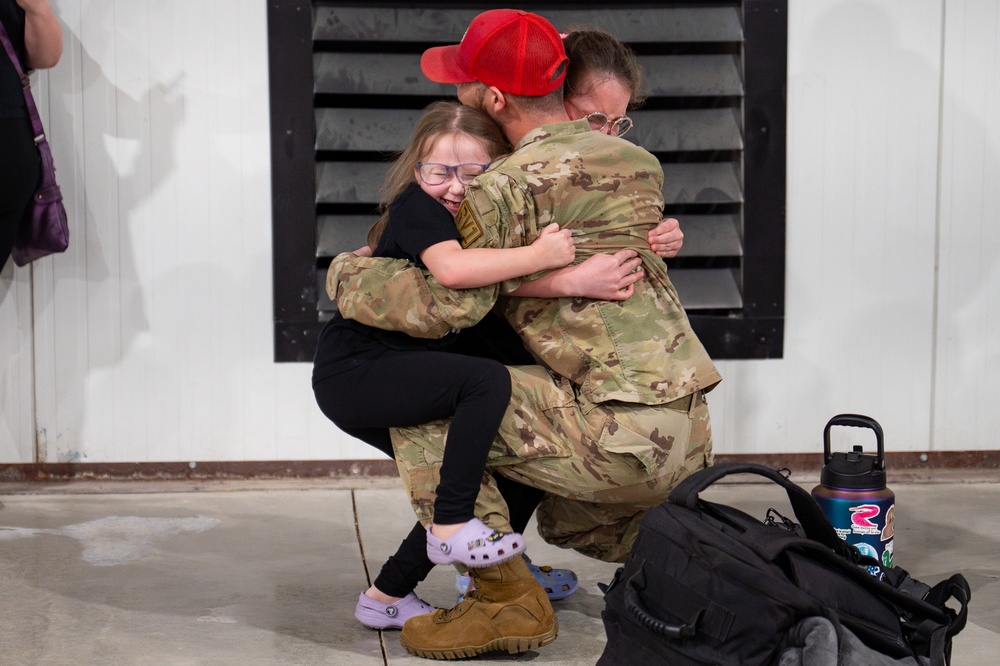 819th RHS Airmen return from six-month deployment