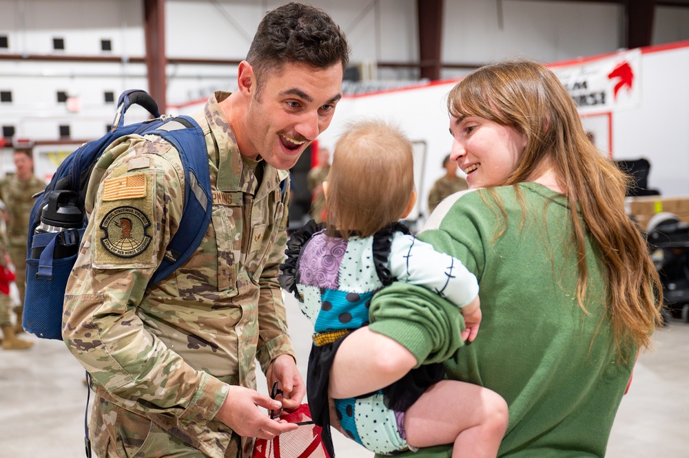 819th RHS Airmen return from six-month deployment