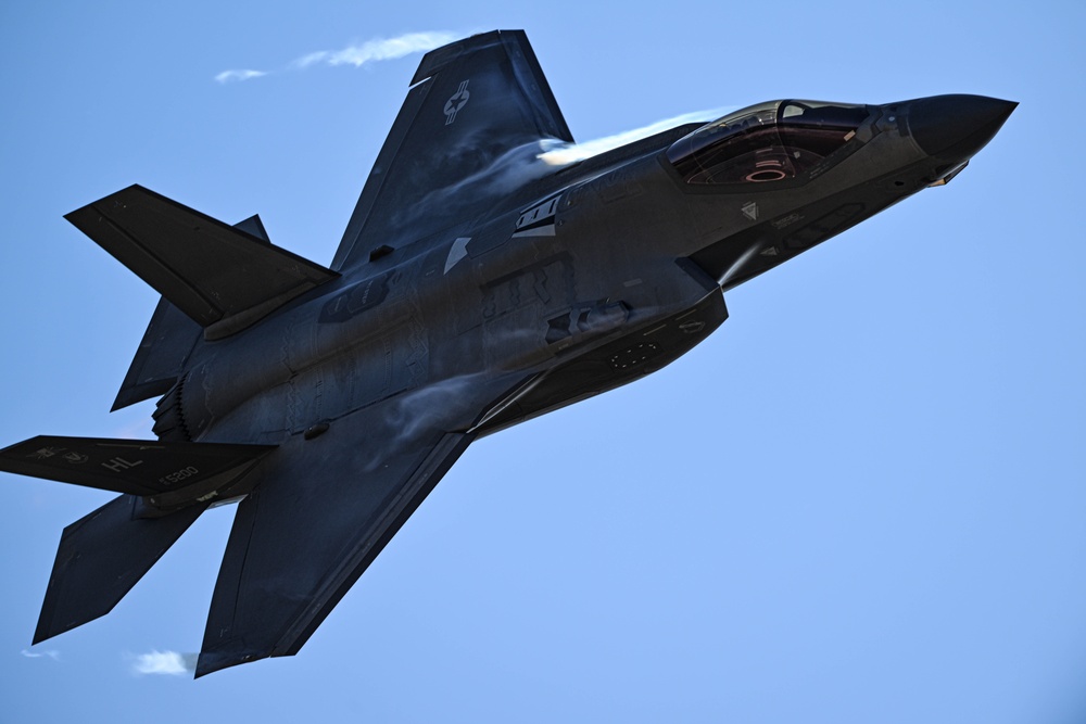 F-35A Demonstration Team Performs at Atlanta Airshow