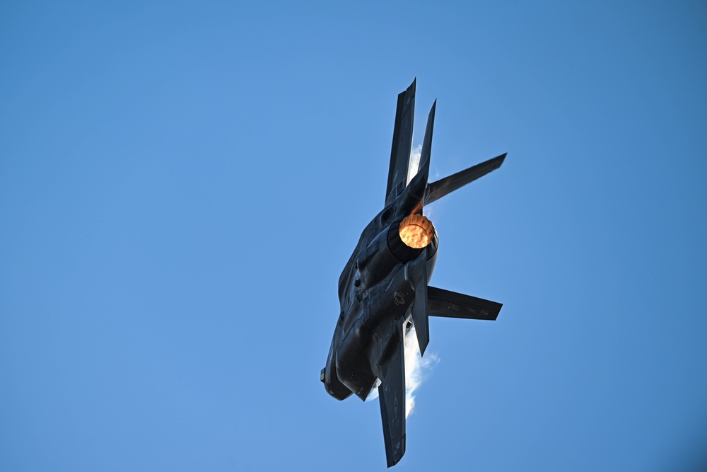 F-35A Demonstration Team Performs at Atlanta Airshow