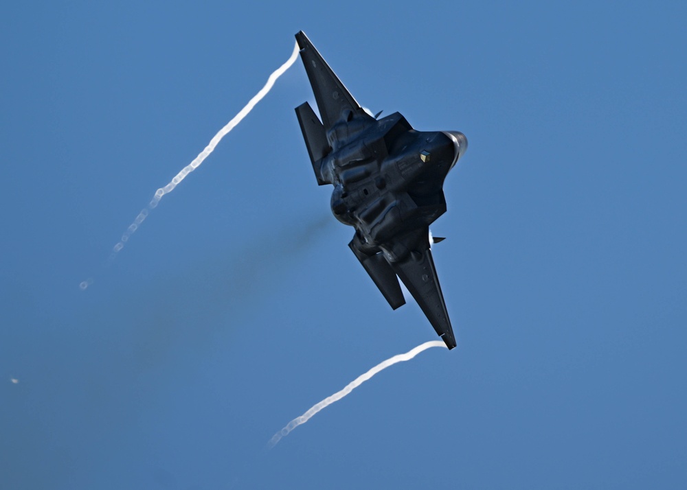 F-35A Demonstration Team Performs at Atlanta Airshow