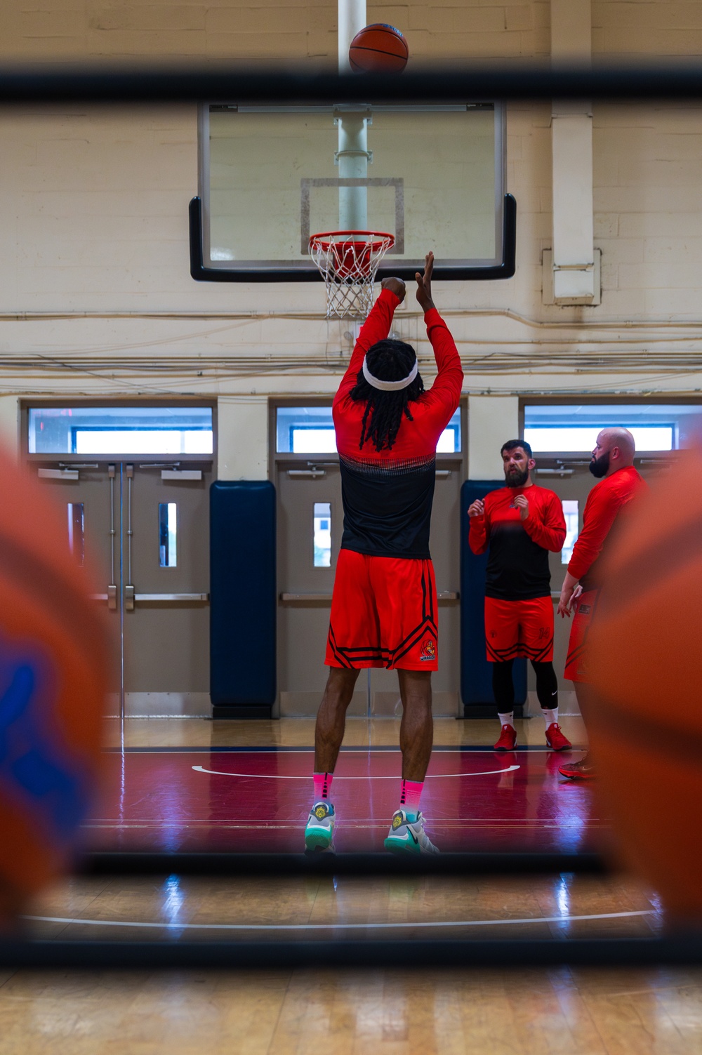 British Army basketball team plays Patrick Space Force Base Sharks