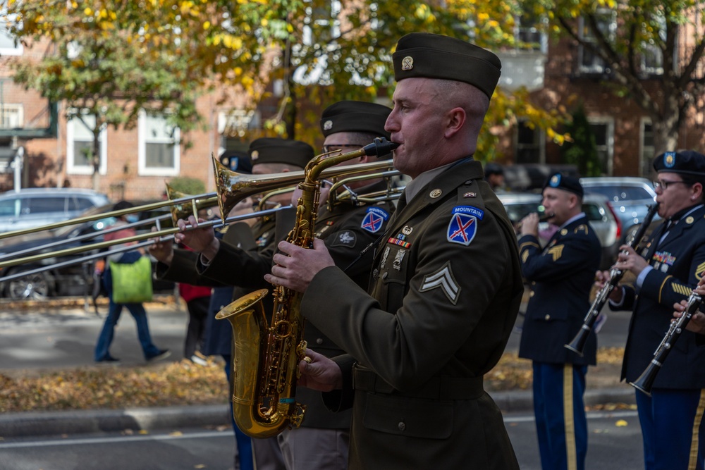 10th Mountain Division Band Performs in the Brooklyn Veteran Appreciation Parade