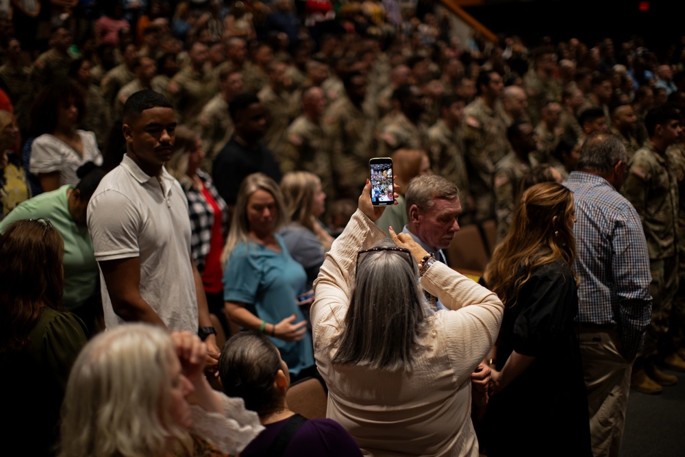 152nd Military Police Company Deployment Ceremony