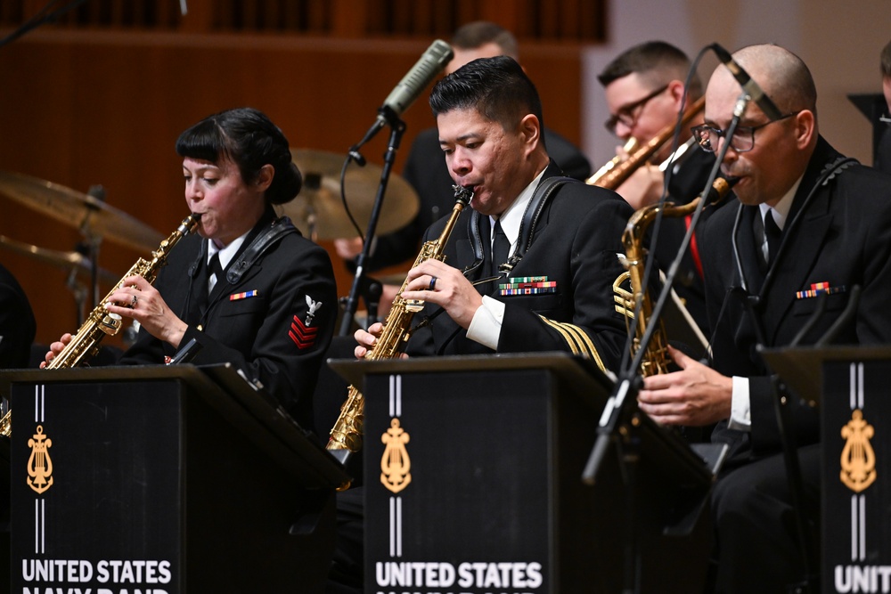 U.S. Navy Band Commodores perform in Ithaca