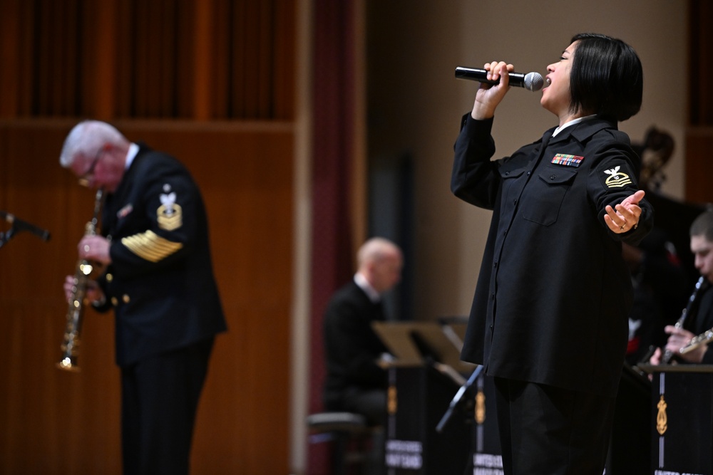 U.S. Navy Band Commodores perform in Ithaca