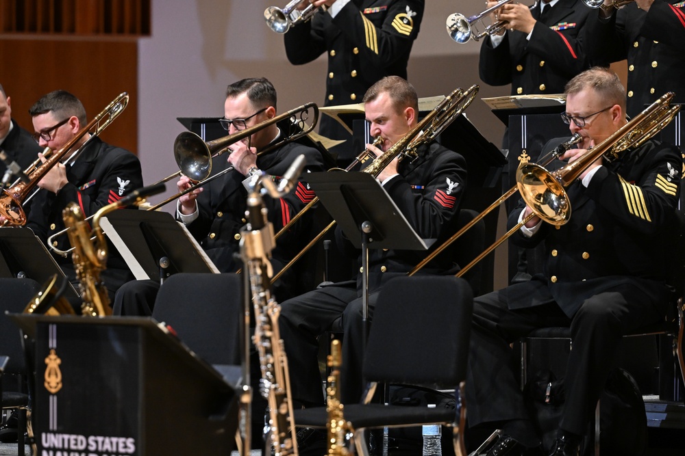 U.S. Navy Band Commodores perform in Ithaca