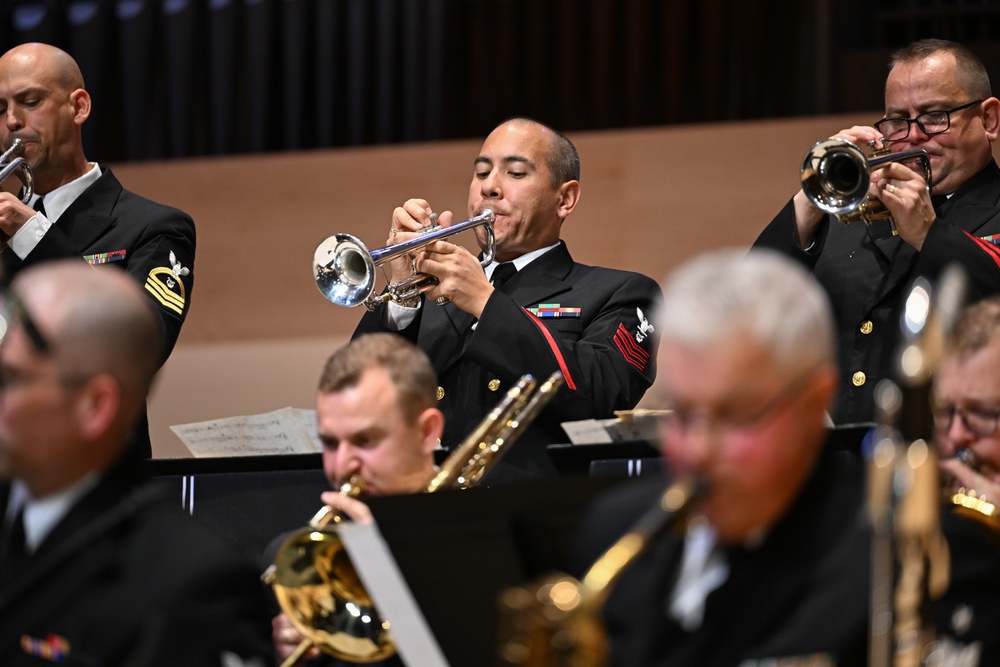 U.S. Navy Band Commodores perform in Ithaca