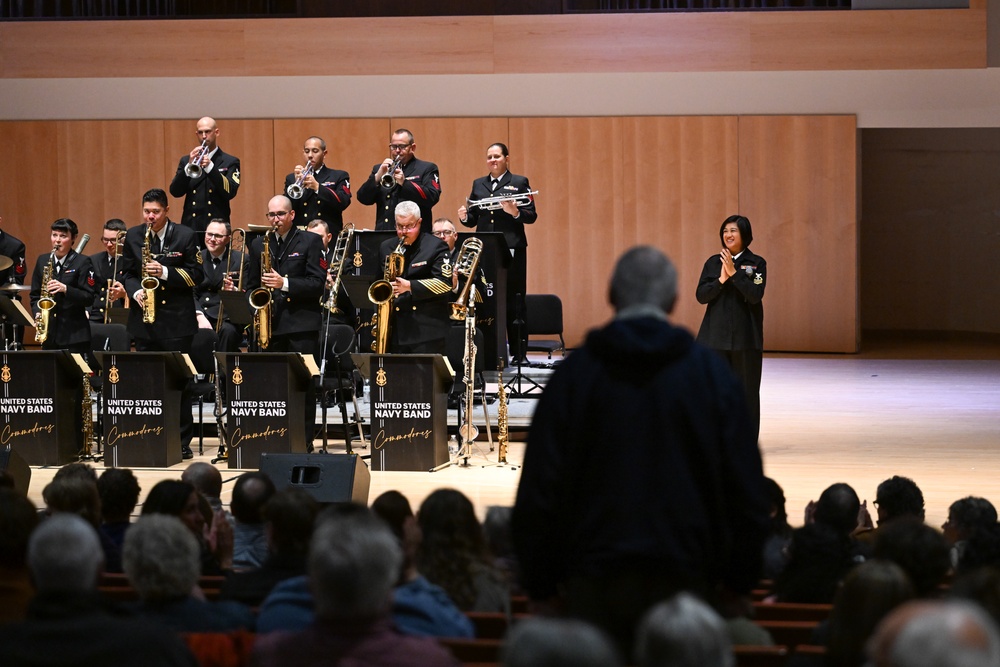 U.S. Navy Band Commodores perform in Ithaca