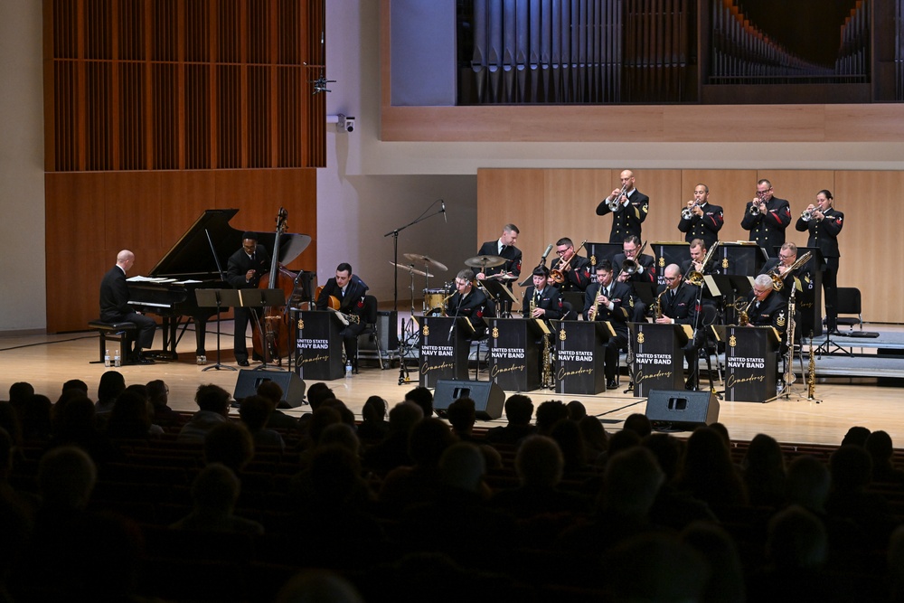 U.S. Navy Band Commodores perform in Ithaca