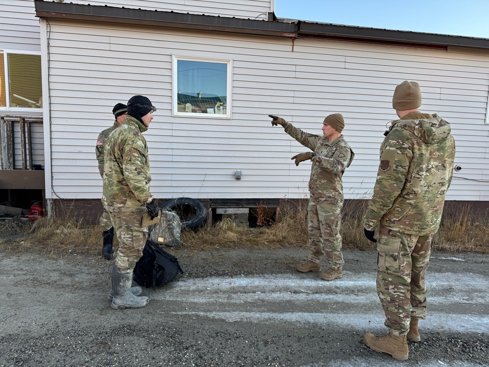 Alaska Organized Militia assists Kotzebue with storm response