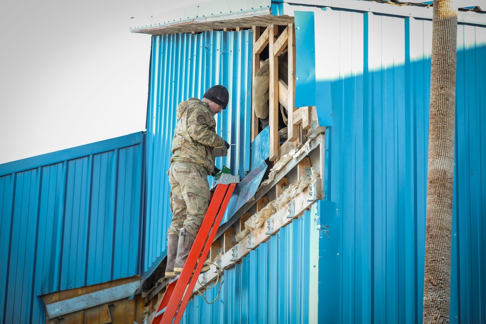 Alaska Organized Militia assists Kotzebue with storm response