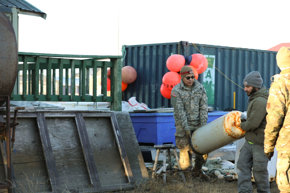 Alaska Organized Militia assists Kotzebue with storm response