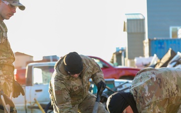 Alaska Organized Militia assists Kotzebue with storm response